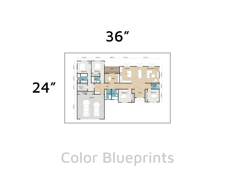 2 Business Day Color Blueprints