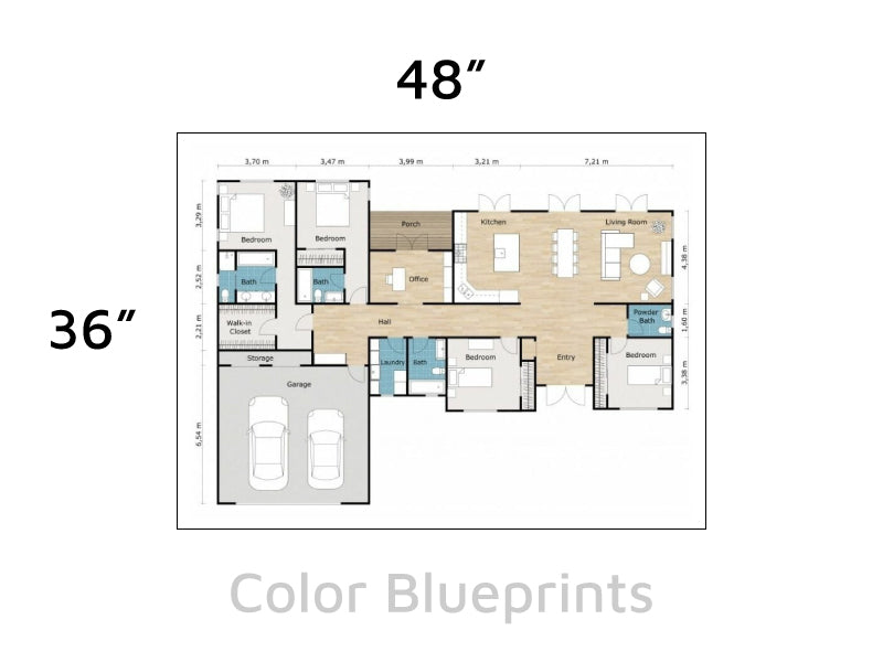 2 Business Day Color Blueprints